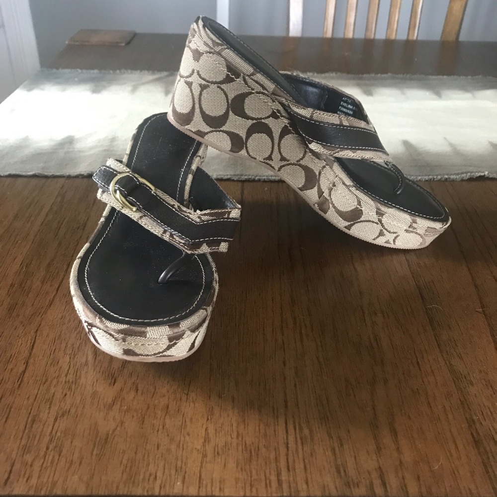 Coach sandals